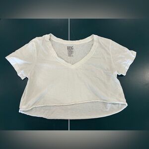 BDG V-Neck Crop Tee